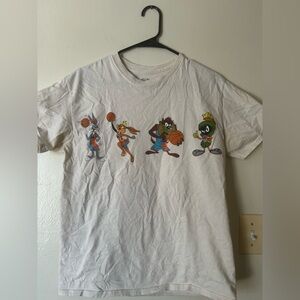 Space Jam Tune Squad Looney Tunes Bugs Bunny Size M Athletic Track-Ready